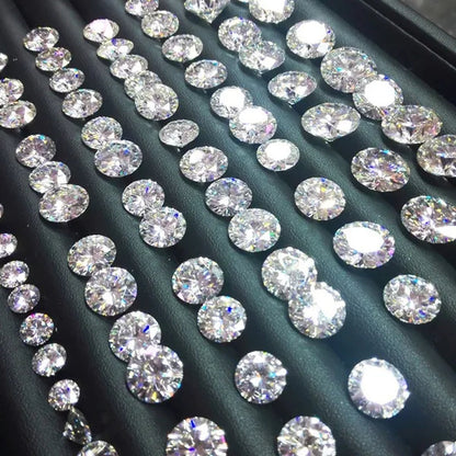 3Ct 100% Real Moissanite Loose Stone for Jewelry Shop G Color VVS1 Grade High Quality Moissanite