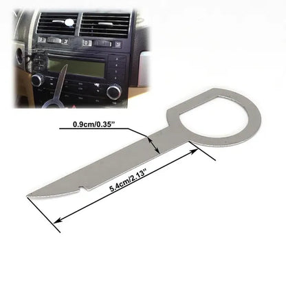 4Pcs Radio Stereo Removal Extractor Key Release Pin Head Unit Audio Install Tool for VW Audi Ford Mercedes Benz Skoda Car Parts