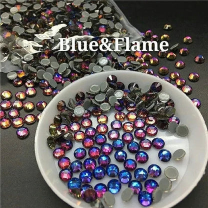 SS6-SS30 High Quality  Hotfix Rhinestone Hot fix Diamond Iron On Rhinestones for DIY