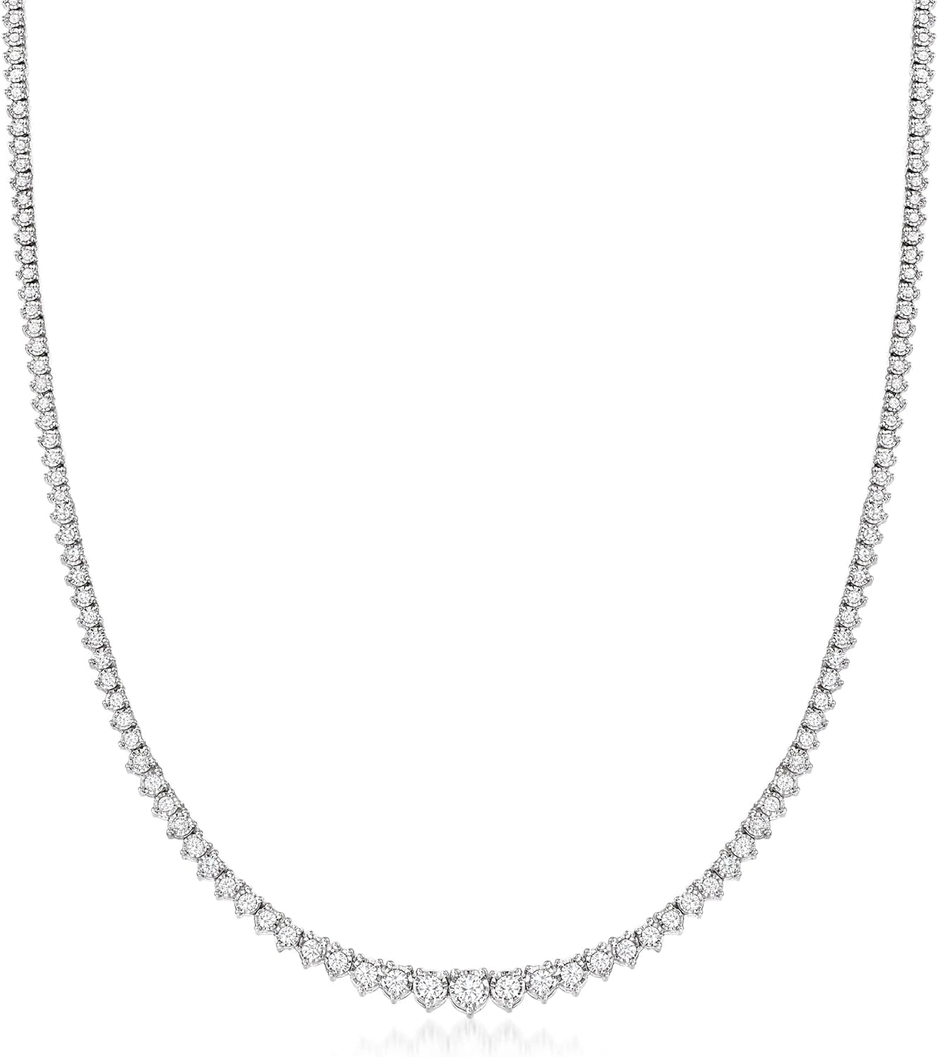 3.00 Ct. T.W. Diamond Tennis Necklace