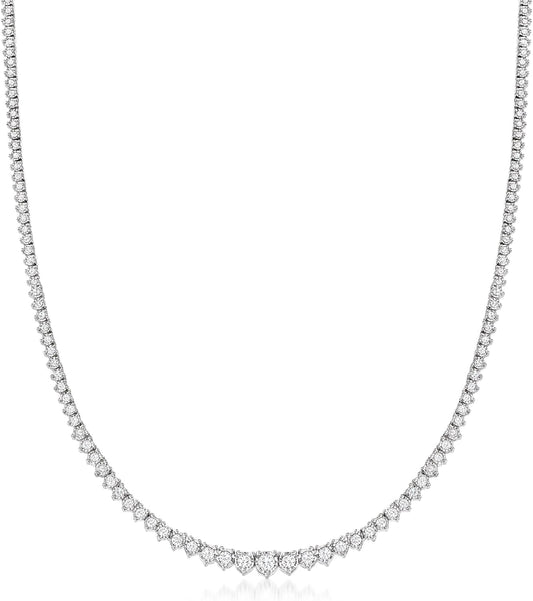 3.00 Ct. T.W. Diamond Tennis Necklace