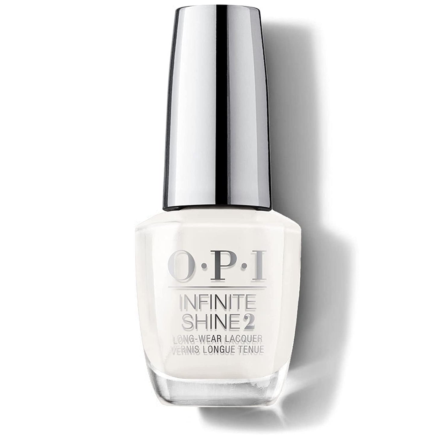 OPI Infinite Shine 2 Long-Wear Lacquer, Funny Bunny, White Long-Lasting Nail Polish, 0.5 Fl Oz - WORLD TIME VISITS