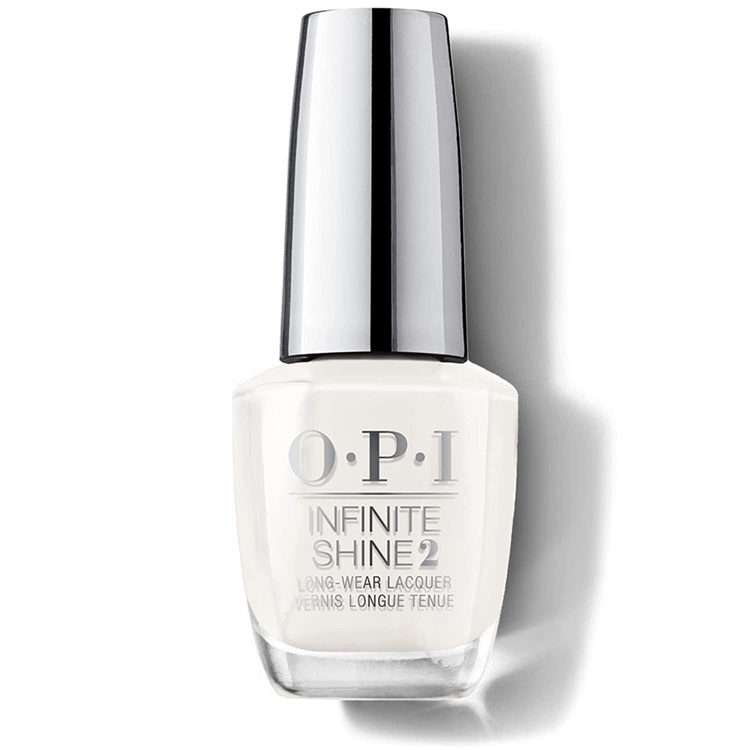 OPI Infinite Shine 2 Long-Wear Lacquer, Funny Bunny, White Long-Lasting Nail Polish, 0.5 Fl Oz - WORLD TIME VISITS