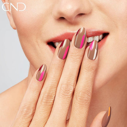 CND Vinylux Longwear Gray Nail Polish, Gel-Like Shine & Chip Resistant Color, 0.5 Fl Oz