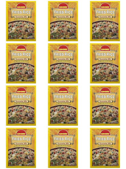 Sunbird Fried Rice Seasoning Mix, 0.74 Ounce - 12 Pack