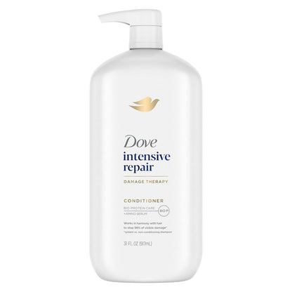 Conditioner Intensive Repair Pack of 4 for Damaged Hair Conditioner with Bio-Restore Complex 31 Oz