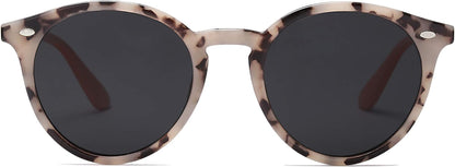 Retro round Polarized Sunglasses for Women Men Classic Vintage Sunnies SJ2069