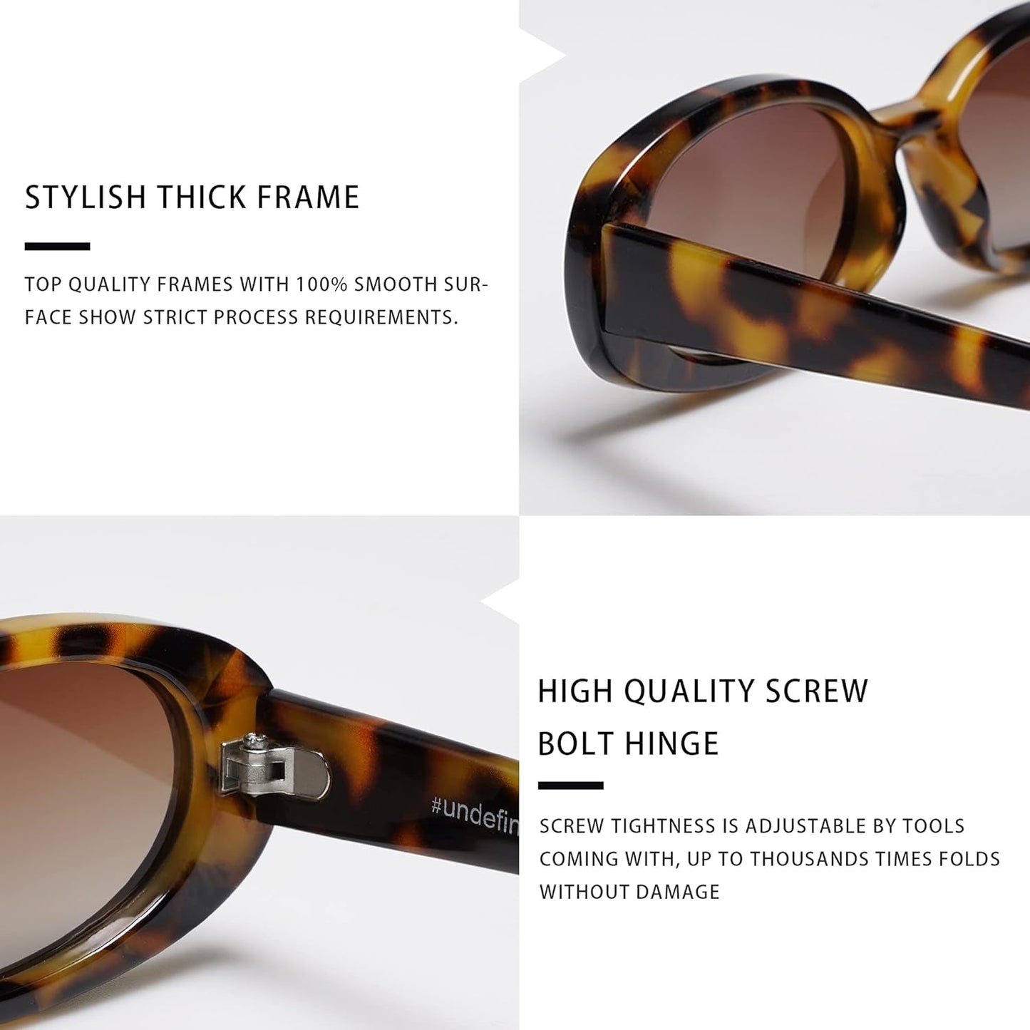Polarized Retro Oval Sunglasses for Women and Men Small 90S Style VL9580