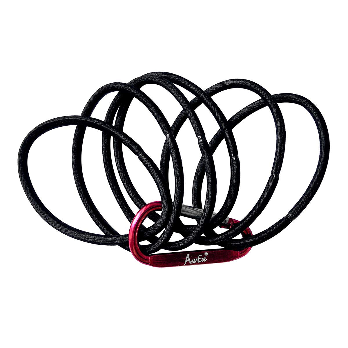 Hair Ties for Thick Hair, 4 Mm (0.16 Inch) Thick, 170 Mm (6.7 Inches) Long, No Metal Elastics, Big Hair Bands, 72 Count