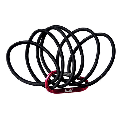Hair Ties for Thick Hair, 4 Mm (0.16 Inch) Thick, 170 Mm (6.7 Inches) Long, No Metal Elastics, Big Hair Bands, 72 Count