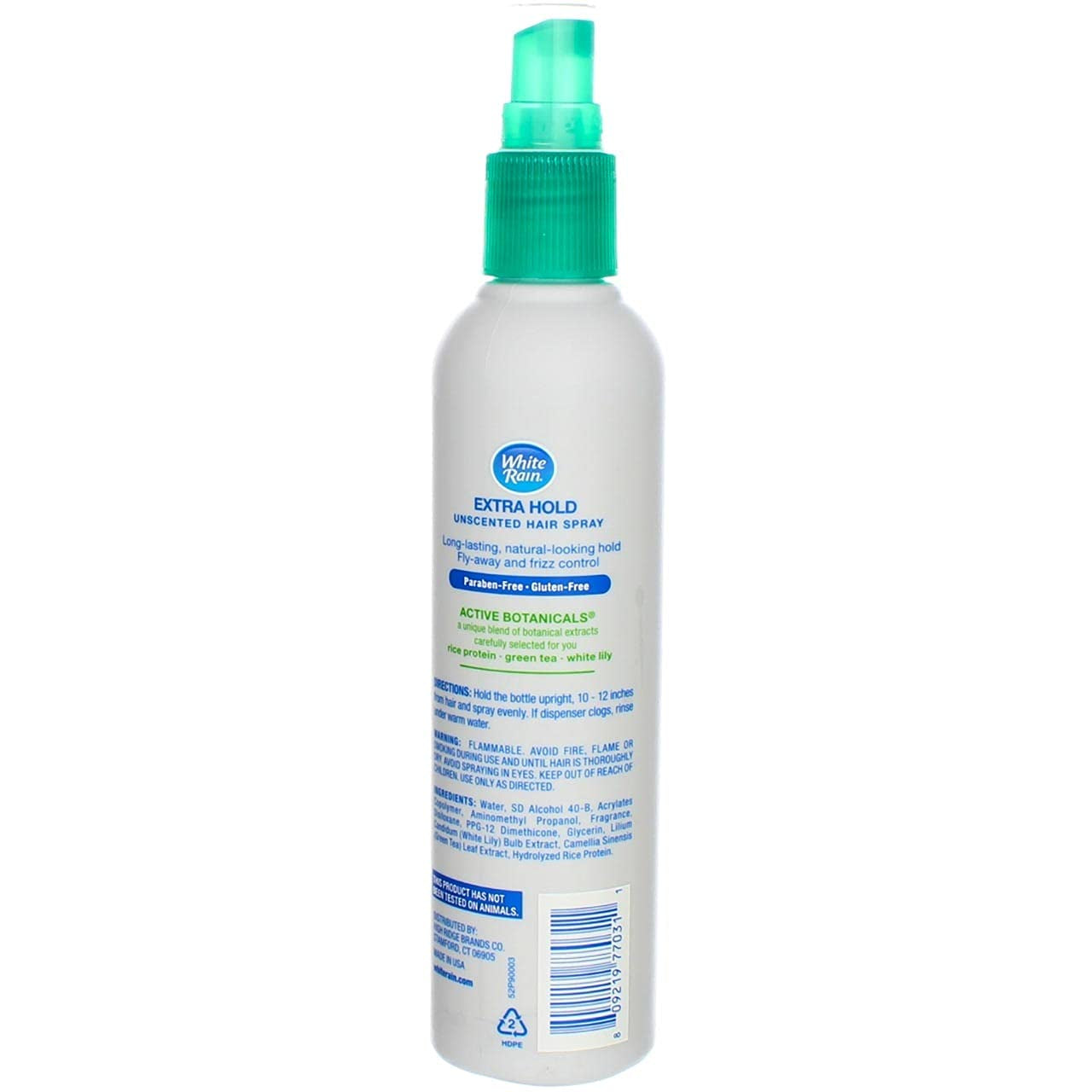 Non-Aerosol Hair Spray Unscented Extra Hold 7 Oz (Pack of 2)