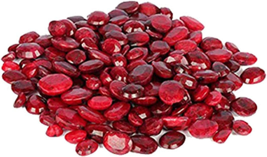 Loose Gemstones for Jewelry Making 100.00 Carats. Set of 7 Pcs Ring Size Gorgeous African Pigeon Blood Red Ruby Loose Gemstone Beads Ruby July Birthstone - WORLD TIME VISITS