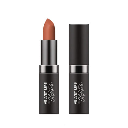 Coco La Rue Creamy Velvet Lipstick Lustrous Mauve Lipstick, High-Shine Plumping Lip Balm, Hydrating Lip Color (CLR-C 292 Mocha) - WORLD TIME VISITS