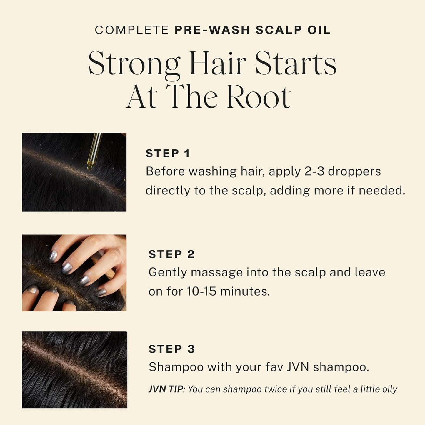 Complete Hair and Scalp Oil with Rosemary, Dry Scalp and Dry Hair Oil for All Hair Types, Silicone-Free, 1.7 Fluid Ounces