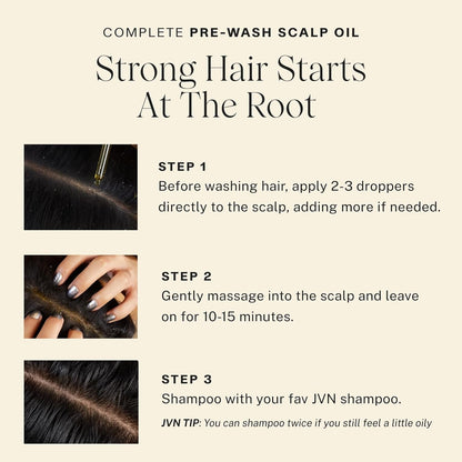Complete Hair and Scalp Oil with Rosemary, Dry Scalp and Dry Hair Oil for All Hair Types, Silicone-Free, 1.7 Fluid Ounces