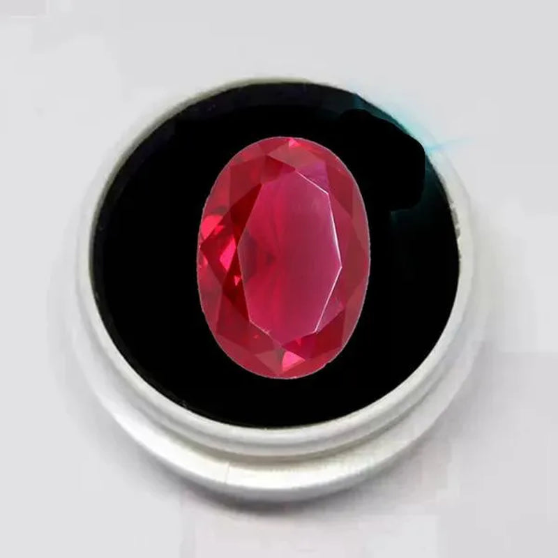 Large Ruby AAAA+ Unheated 20.50 Cts Natural Mined 13×18Mm Sri-Lanka Garnet Ruby Pigeon Red Oval Cut VVS Loose Gem