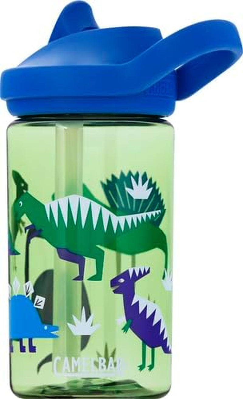 Eddy+ Kids Bpa-Free Water Bottle with Straw, 14Oz, Green, Model Number: 2282301040 - WORLD TIME VISITS