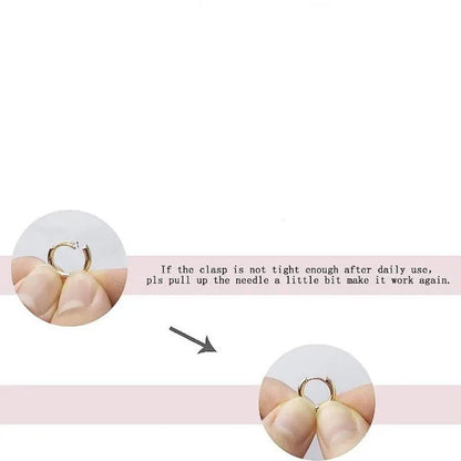 Earrings for Women/Men Small Diamond Hoop Earrings Ear Bone Aros Tiny Ear Nose Ring Girl Aretes Ear Hoops