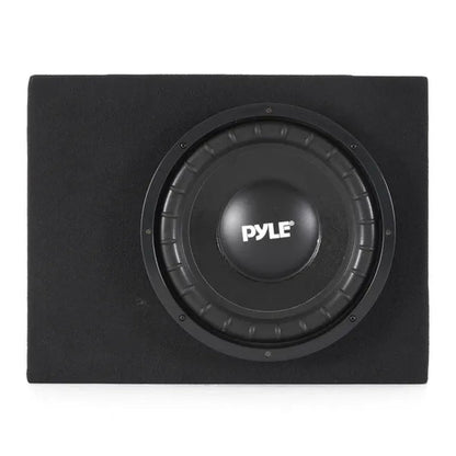 Pyle 12 in 600 Watt Mount Car Audio Subwoofer Box System Seal Design (Open Box)
