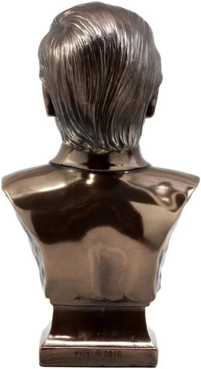 Ebros Bronzed Resin USA President Donald J Trump Bust Figurine MAGA 7.5"H