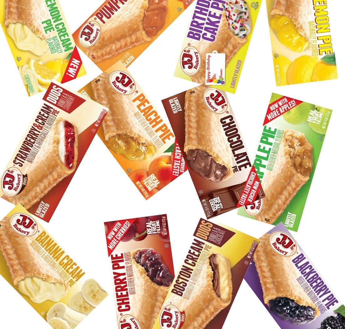 Assorted Variety Pack Snack Pies, Individual Dessert, Fresh-Baked, Perfect for Snacks, Nut-Free, Kosher Parve, 4 Oz Each (Pack of 6) - WORLD TIME VISITS