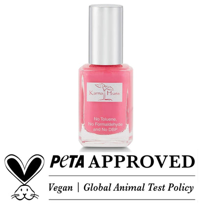 Natural Nail Polish-Non-Toxic Nail Art, Vegan and Cruelty-Free Nail Paint (Beachy Chic)