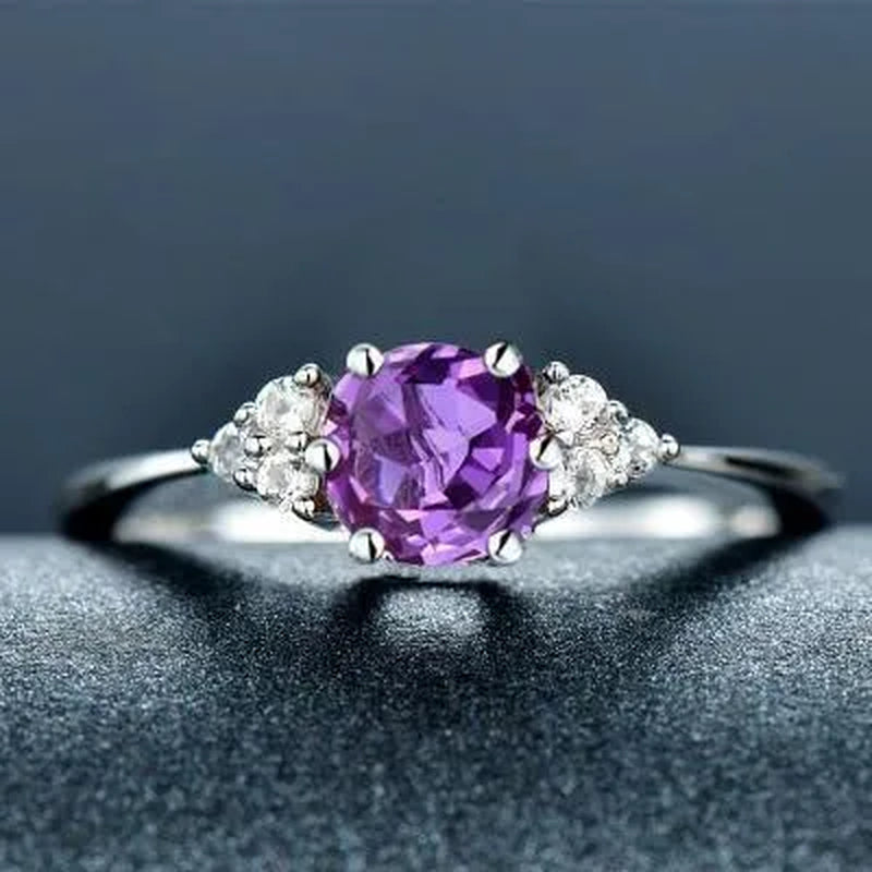 Red Ruby Jewelry Palace Natural Garnet Halo Engagement Ring Sterling Sliver Jewelry for Women