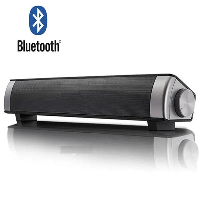 Brand New Strong Sound Bar Bluetooth Speakers Wireless Soundbar HIFI Box Subwoofer Speaker for TV / PC / Smartphone