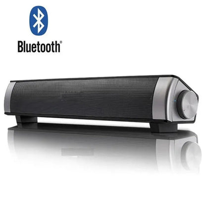 Brand New Strong Sound Bar Bluetooth Speakers Wireless Soundbar HIFI Box Subwoofer Speaker for TV / PC / Smartphone