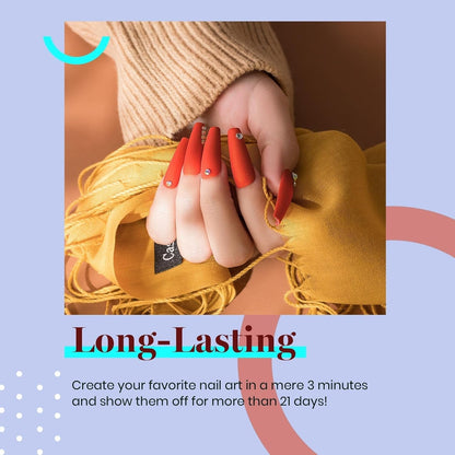 Beetles Orange Gel Nail Polish Set, 6 Colors Yellow White Gold Glitter Gel Nail Polish Kit Fall Winter Nail Gel Polish Soak off Uv LED Lamp Nail Art Design Manicure Gift for Women