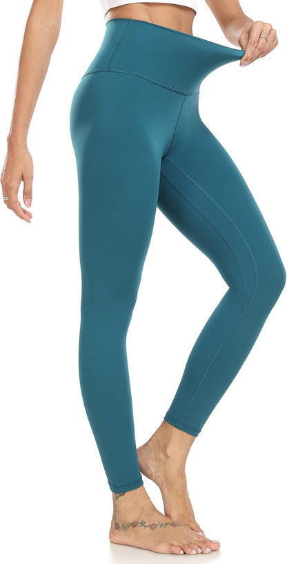 Women'S High Waisted Tummy Control Workout Leggings Ultra Soft Yoga Pants