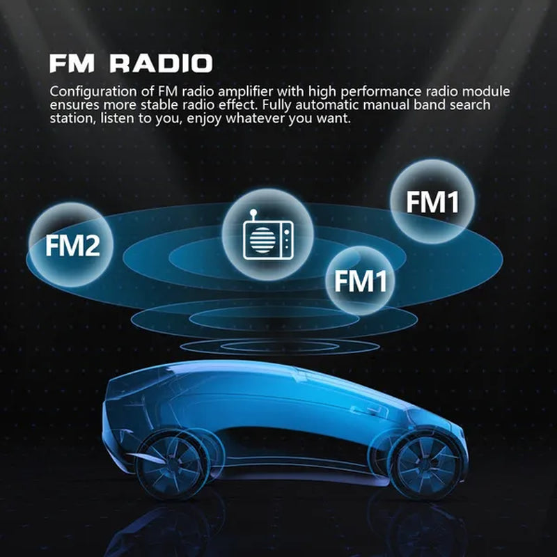 New 7'' HD 1080P 2 Din Touch Screen Autoradio Bluetooth Car Stereo Radio Car MP5 Player Build-In FM AUX USB SD Function Support Mirror Link + Backup Camera(Optional)