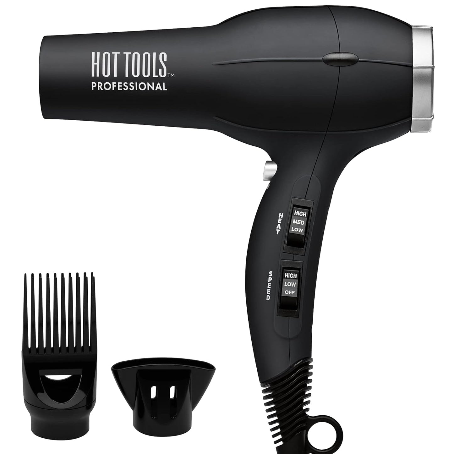 Pro Artist 1875W Turbo Ionic Dryer | Smooth, Frizz Free Blowouts (Black) - WORLD TIME VISITS