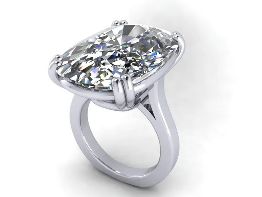 Noble Jewelry Fashion  Brown White Sapphire wedding ring size 6-10