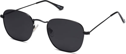 Square Polarized Sunglasses for Men Women Classic Vintage Retro Style