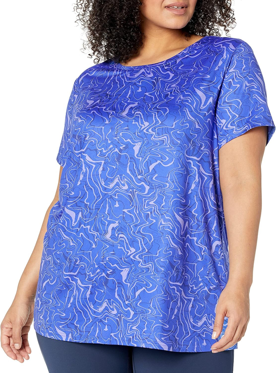 Women'S Tech Stretch Short-Sleeve Crewneck T-Shirt (Available in plus Size), Multipacks