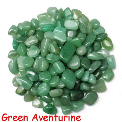 Natural Healing Crystal Mixed Stones Tumbled Chips Crushed Stone Gemstone Crystal Jewelry Aquarium Fish Tank Home Making Decoration