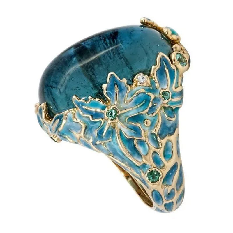 Elegant Woman Fashion Accessories Anniversary Birthday Party Jewelry Engagement Wedding Recommended Jewelry Ring Size US4 - 12 - WORLD TIME VISITS