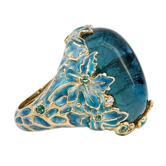 Elegant Woman Fashion Accessories Anniversary Birthday Party Jewelry Engagement Wedding Recommended Jewelry Ring Size US4 - 12 - WORLD TIME VISITS