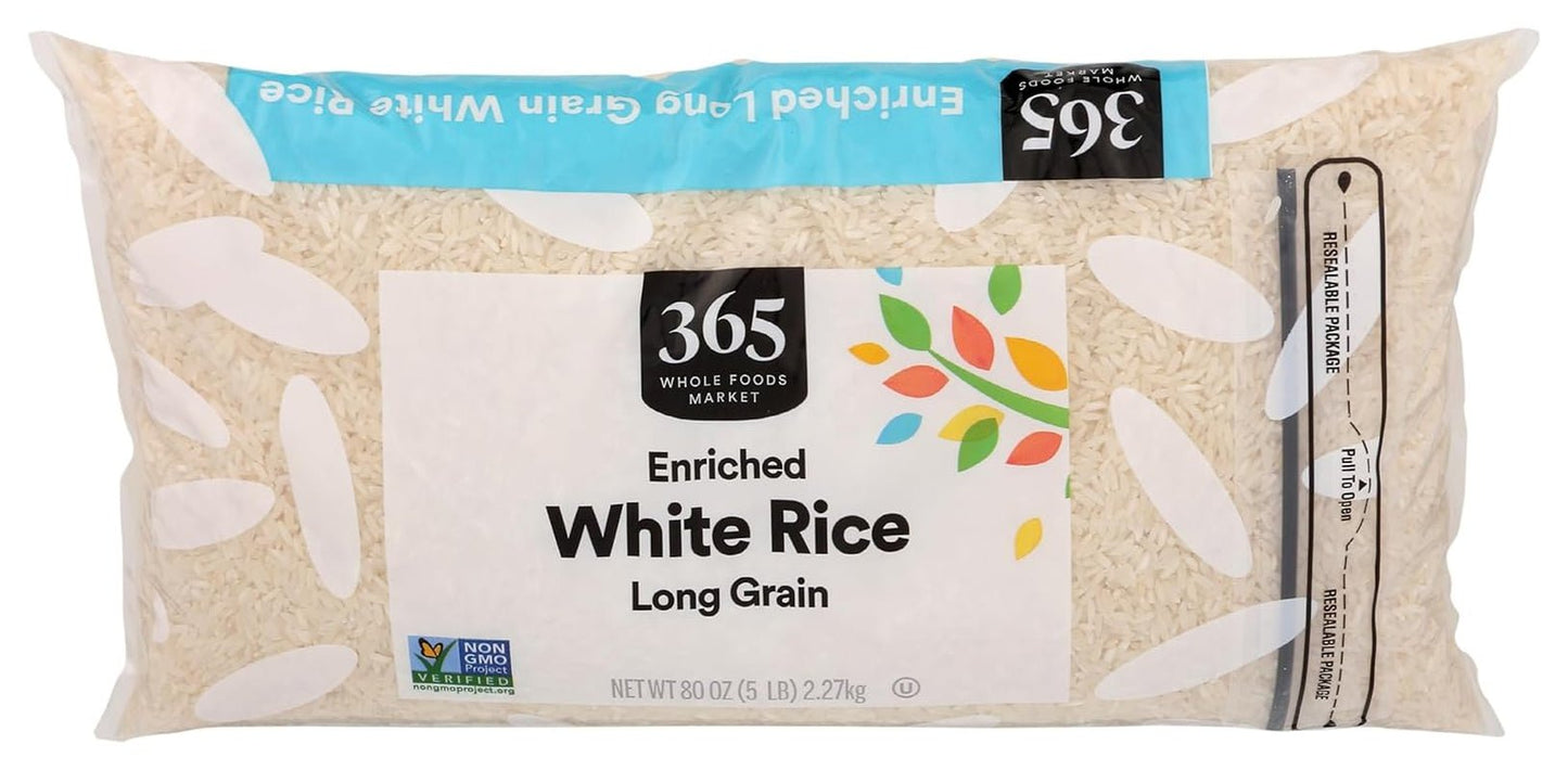 , Enriched Long Grain White Rice, 80 Ounce - WORLD TIME VISITS