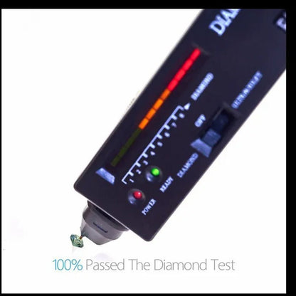 Excellent Moissanite With Certificate Brilliant Loose Moissanite Blue Green Color Round Cut Diamond 6.5 MM 1CT