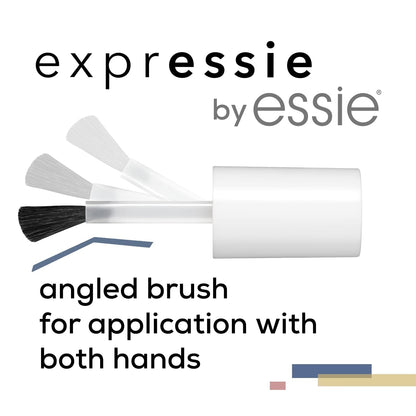 Expr™ Nail Polish, 24K FX Top Coat, Expr FX Collection, Gold Glitter Shimmer, 8-Free Vegan Gold Glitter, 8-Free Vegan 0.33 Fl Oz