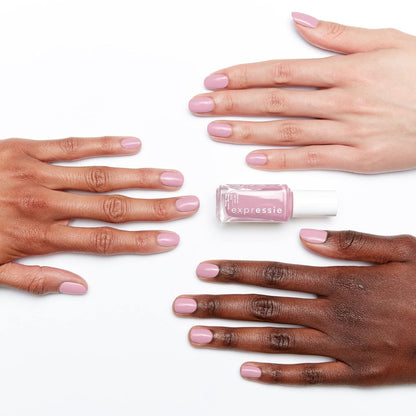 Expr, Quick-Dry Nail Polish, 8-Free Vegan, Lilac Purple, Throw It On, 0.33 Fl Oz