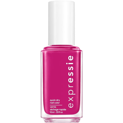 Expr Quick Dry Nail Polish, Vegan, Power Moves, Pink, Power Moves, 0.33 Fl Oz - WORLD TIME VISITS