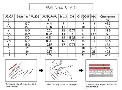 Exquisite 3pcs/Set Super Pretty Women's Fashion Sapphire Ring Set Anniversary Gift Engagement Bridal Wedding Rings Jewelry Set Size 5-11