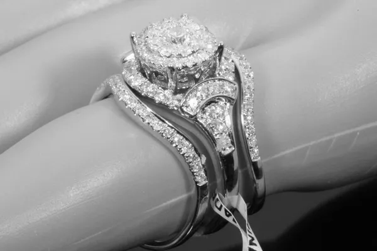 Exquisite 3pcs/Set Super Pretty Women's Fashion Sapphire Ring Set Anniversary Gift Engagement Bridal Wedding Rings Jewelry Set Size 5 - 11 - WORLD TIME VISITS