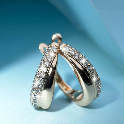 Exquisite Fashion   Diamond Stainless Steel Earrings European and American Women Earrings Health Care Weight Loss Earrings 100% Surprise  Chakra Burning Fat Yoga Energy Slimming Diamond Earrings Jewelry