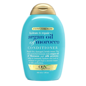 Extra Strength Hydrate & Repair Conditioner with Argan Oil of Morocco for Dry, Damaged Hair, 13 Fl Oz