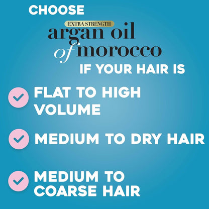 Extra Strength Hydrate & Repair Conditioner with Argan Oil of Morocco for Dry, Damaged Hair, 13 Fl Oz - WORLD TIME VISITS