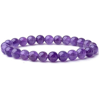 6mm 8mm Natural Stone Chakra Beaded Charm Bracelets Tiger Eye Amethyst Lapis Lazuli Healing Beads Bracelet Women Yoga Jewelry